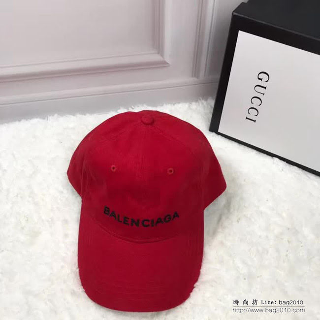 BALENCIAGA巴黎世家 2018百搭款 棒球帽 男女同款 LLWJ6992